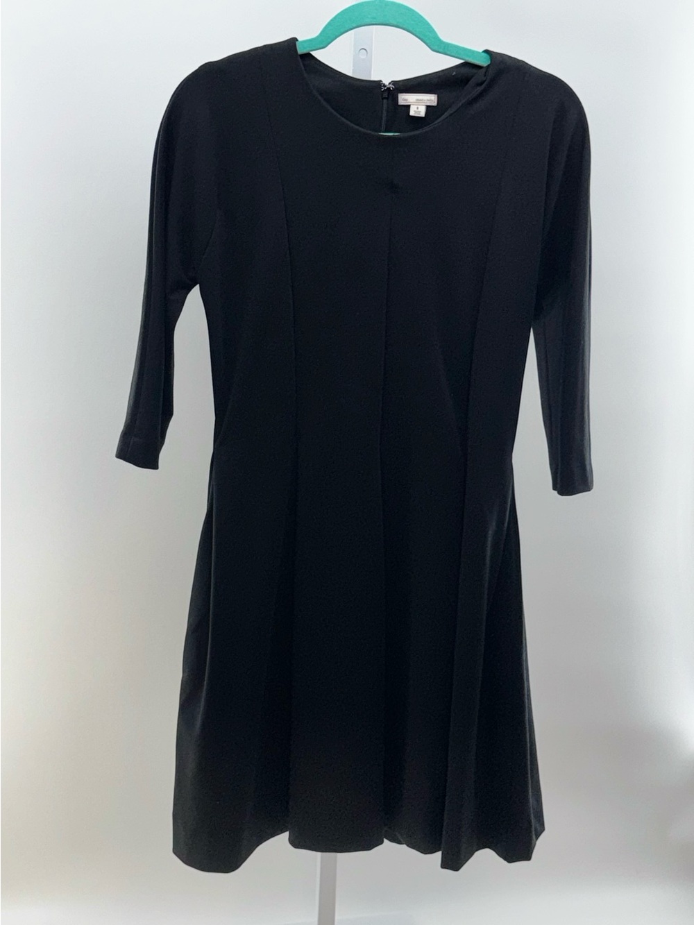 GAP Black Long Sleeve A-Line Dress